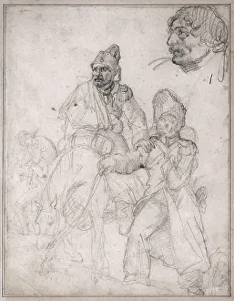 Theodore 1791 1824 Prints: GRICAULT, Thodore (1791-1824). The Return from Russia
