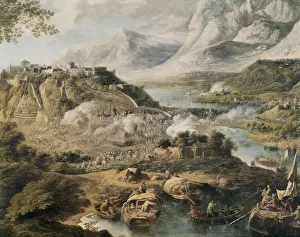 Dutchman Prints: GRIFFIER, Jan (1652-1718). Assault on a fortress