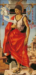 Banner Prints: Griffoni Polyptych St John the Baptist