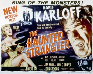 Boris Prints: GRIP OF THE STRANGLER, (aka THE HAUNTED STRANGLER), Boris Karloff, 1958