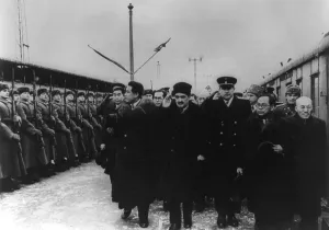 Conference Prints: Group of Communist national leaders in Moscow in 1949