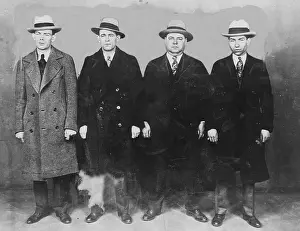 Prohibition Prints: Group of mobsters in the 1920s