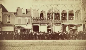 Reconstruction Prints: Group portrait of the attendees of the National Equal Rights Convention