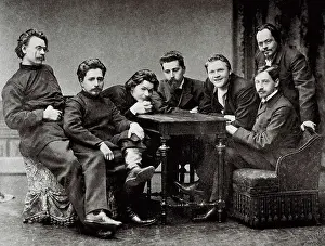 Group of Russian intellectuals of the "Znanie" group editorial