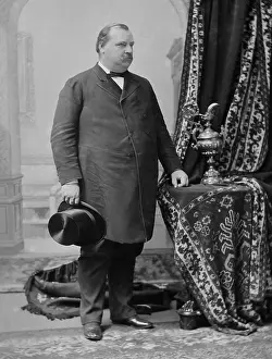 Backdrop Prints: Grover Cleveland, 22nd US President, c