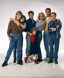 Leonardo Prints: GROWING PAINS, back row: Jeremy Miller