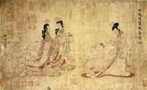Teachings Prints: Gu Kaizhi or Ku K'ai-chih (344-406)