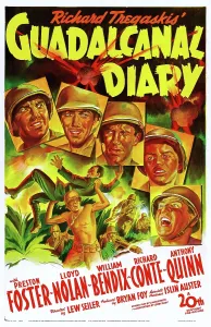 Images Dated 8th November 2005: GUADALCANAL DIARY, US poster art, 1943