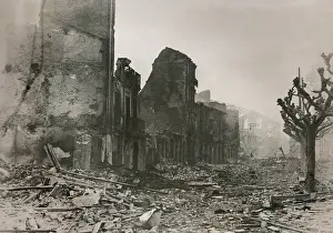 Proxy Wars Prints: Guernica, in ruins after a series of bombings by the Nationalists