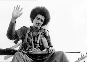 Afro Prints: Guerrilla soldier enters Havana with Castro's victorious rebel forces on Jan