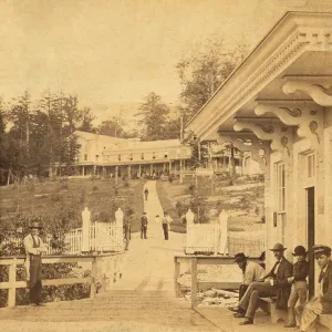 20 25 People Prints: Guests at the Cresson Mountain House