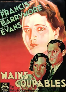 Images Dated 3rd November 2008: GUILTY HANDS, from left: Kay Francis, Madge Evans, Lionel Barrymore, 1931