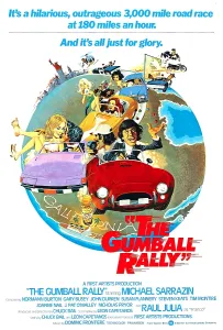 Racing Prints: THE GUMBALL RALLY, Michael Sarrazin (front), 1976