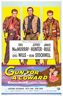 Brothers Prints: GUN FOR A COWARD, US poster art