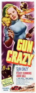 Peggy Prints: GUN CRAZY, (aka DEADLY IS THE FEMALE), center: Peggy Cummins, 1950