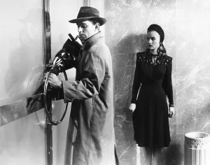 THIS GUN FOR HIRE, from left, Alan Ladd, Veronica Lake, 1942