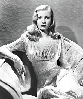 Prints of THIS GUN FOR HIRE, Veronica Lake, in a gown by Edith Head, 1942 October Prints: THIS GUN FOR HIRE, Veronica Lake, in a gown by Edith Head, 1942
