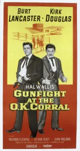Kirk Prints: GUNFIGHT AT THE O.K. CORRAL, Burt Lancaster, Kirk Douglas, 1957