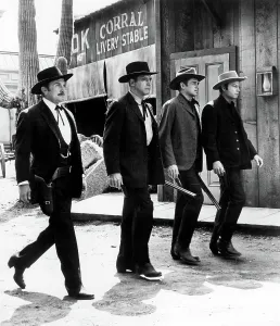 Kelley Prints: GUNFIGHT AT THE O.K. CORRAL, Kirk Douglas as Doc Holiday