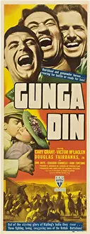Fontaine Prints: GUNGA DIN, top from left: bottom from left: Cary Grant