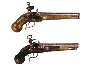Arming Prints: Guns (beg. 18th c.). SPAIN. Barcelona