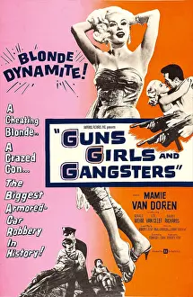 Hands Behind Head Prints: GUNS GIRLS, AND GANGSTERS, US poster