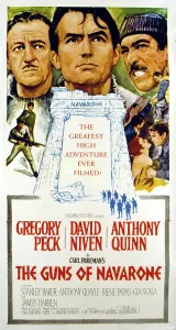 Niven Prints: THE GUNS OF NAVARONE, David Niven, Anthony Quinn, Gregory Peck, 1961