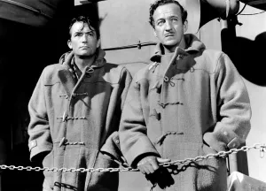 Deck Prints: THE GUNS OF NAVARONE, Gregory Peck, David Niven, 1961
