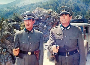 Images Dated 27th January 2011: THE GUNS OF NAVARONE, from left: David Niven, Gregory Peck, 1961 GONV 004FOH(6622)