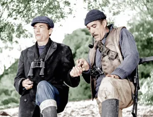 Smoking Pipe Prints: THE GUNS OF NAVARONE, from left: Gregory Peck, Anthony Quinn, 1961