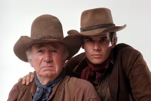 Classic Tv Prints: THE GUNS OF WILL SONNETT, from left: Walter Brennan, Dack Rambo, (1967), 1967-69