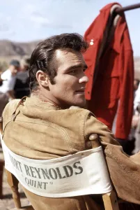 1960s Candids Prints: GUNSMOKE, Burt Reynolds, on-set, (1963), 1955-1975