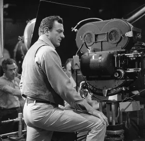 On Set Prints: GUNSMOKE, James Arness, on set, (December 21, 1961), 1955-1975