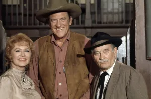 James Prints: GUNSMOKE, from left: Amanda Blake