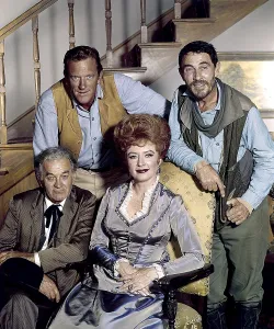 James Prints: GUNSMOKE, from left: Milburn Stone