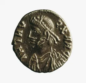 Silver Prints: Gunthamund (450 - 496). King of the Vandals and Alans (484-496)