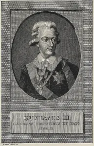 Sweden Prints: GUSTAV III (1746-1792). King of Sweden (1771-1792)
