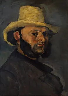 Lcgr1704 Prints: Gustave Boyer, by Paul Cezanne, 1870-71, French Post-Impressionist painting, oil on canvas