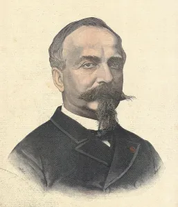 Member Of The Middle Class Prints: Gustave Noblemairethe director of the railroad company Paris-Lyon-Mediterrane