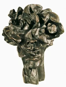Cubist Prints: GUTFREUND, Otto (1889-1927). Viki's head