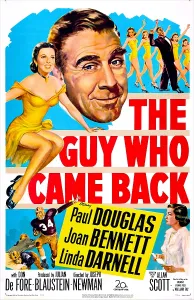 Football Prints: THE GUY WHO CAME BACK, US poster