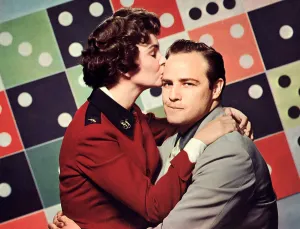 Simmons Prints: GUYS AND DOLLS, Jean Simmons, Marlon Brando, 1955