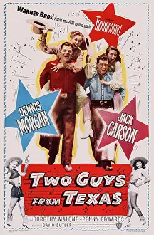 Penny Prints: TWO GUYS FROM TEXAS, US poster art