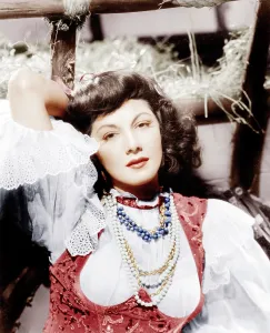 White Blouse Prints: GYPSY WILDCAT, Maria Montez, 1944