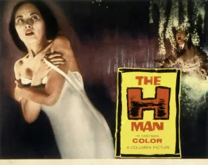 Slip Prints: THE H-MAN, (aka BIJO TO EKITAININGEN), Yumi Shirakawa, 1958