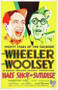 Bert Prints: HALF SHOT AT SUNRISE, US poster art, from left: Bert Wheeler, Robert Woolsey, 1930