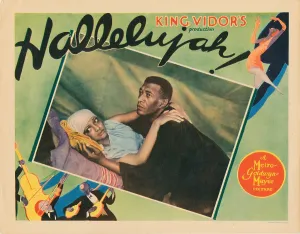 Daniel Prints: HALLELUJAH!, lobbycard, from left: Nina Mae McKinney, Daniel Haynes, 1929