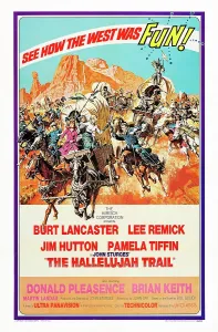 Images Dated 21st January 2009: THE HALLELUJAH TRAIL, US poster art, 1965
