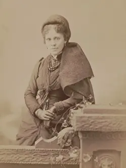 Beads Prints: Hallie Quinn Brown, was an African American educator and activist