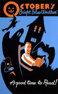Holiday Prints: Halloween, poster to encourage reading